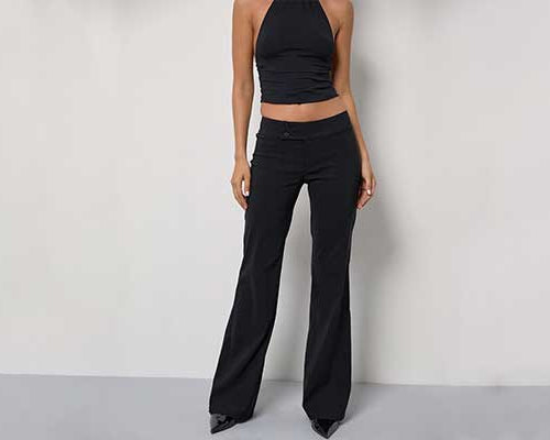 ELEGANT GESCHNITTENE HOSEN