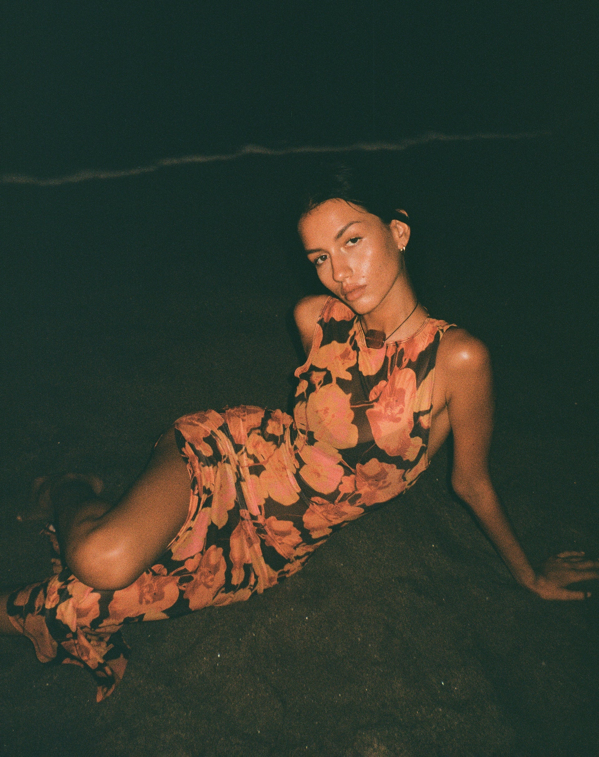 Bild von Farsha Maxikleid in Orchid Sunset