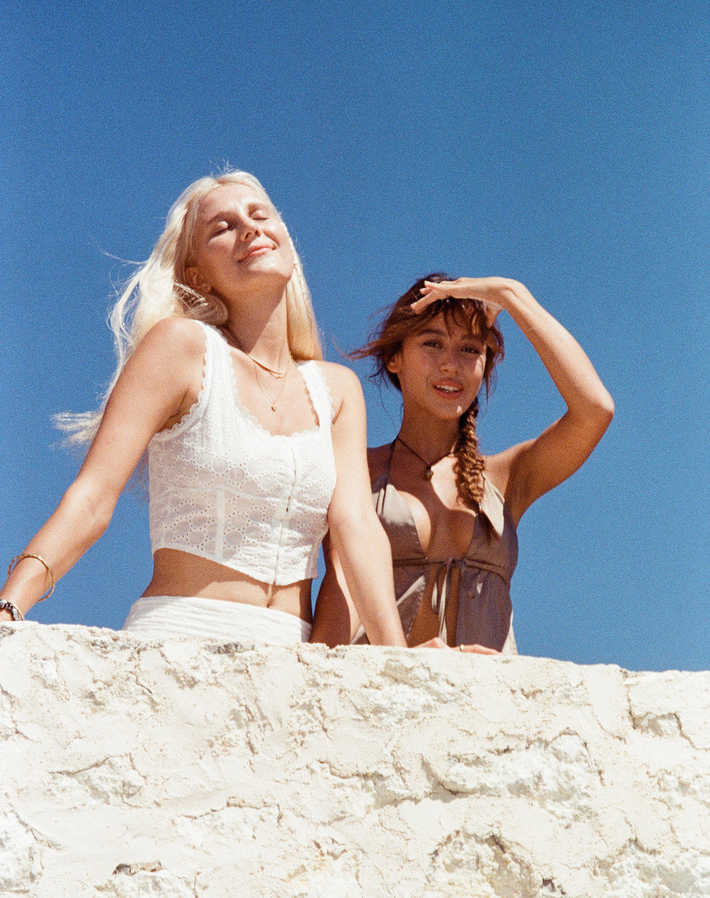 Elcika Korsett-Top in Weiß