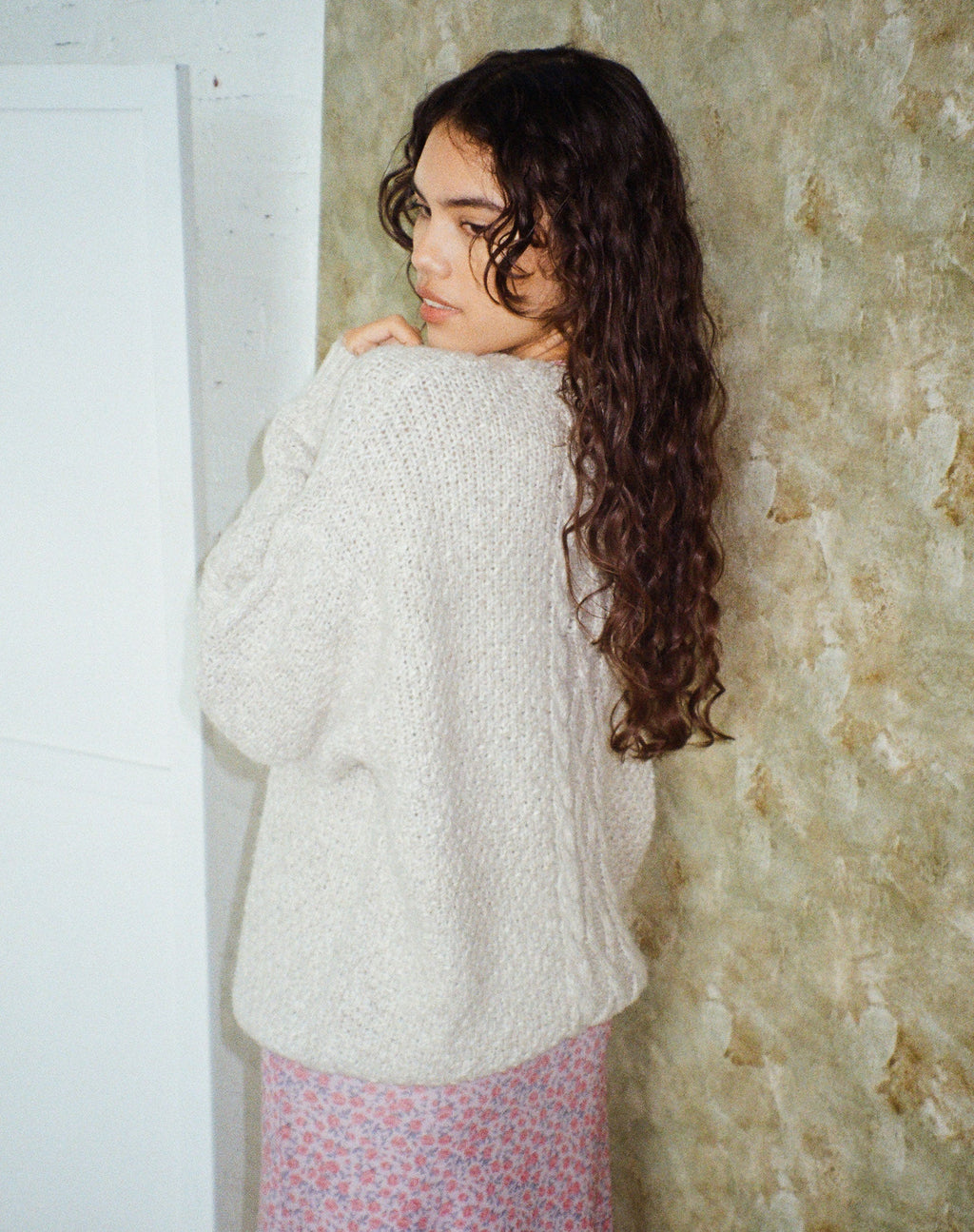 Chalih Pullover in Hafermehl