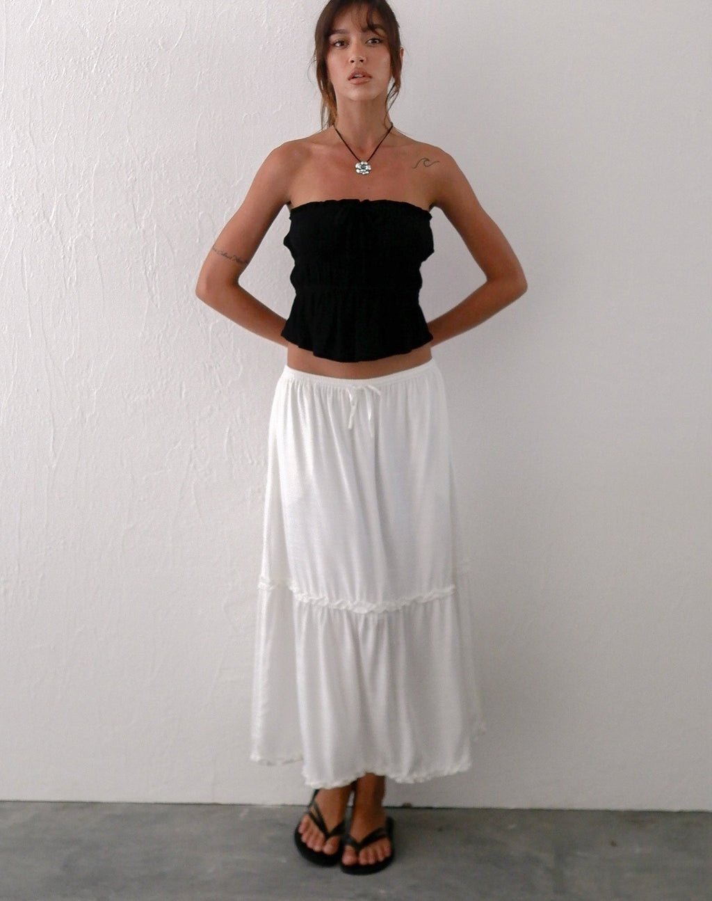 Iyana Midirock in Off White