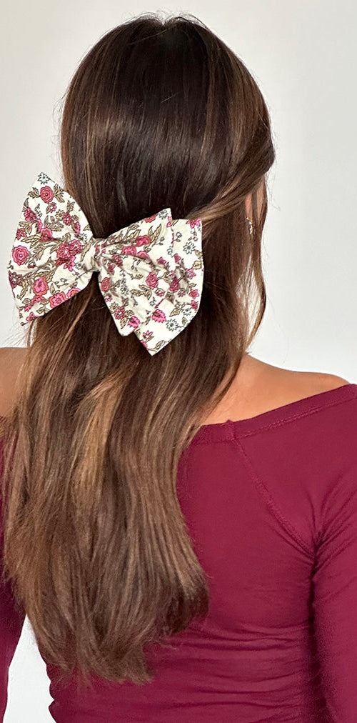 Bild von Acar Bow Clip in Vintage Bloom