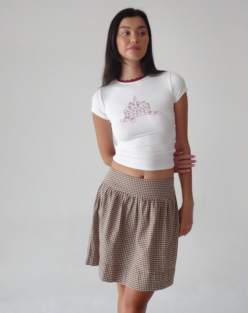 Bild von Adinda Midirock aus Mini Gingham Braun