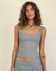 Bild von Ailsa Tie Back Top in Grau