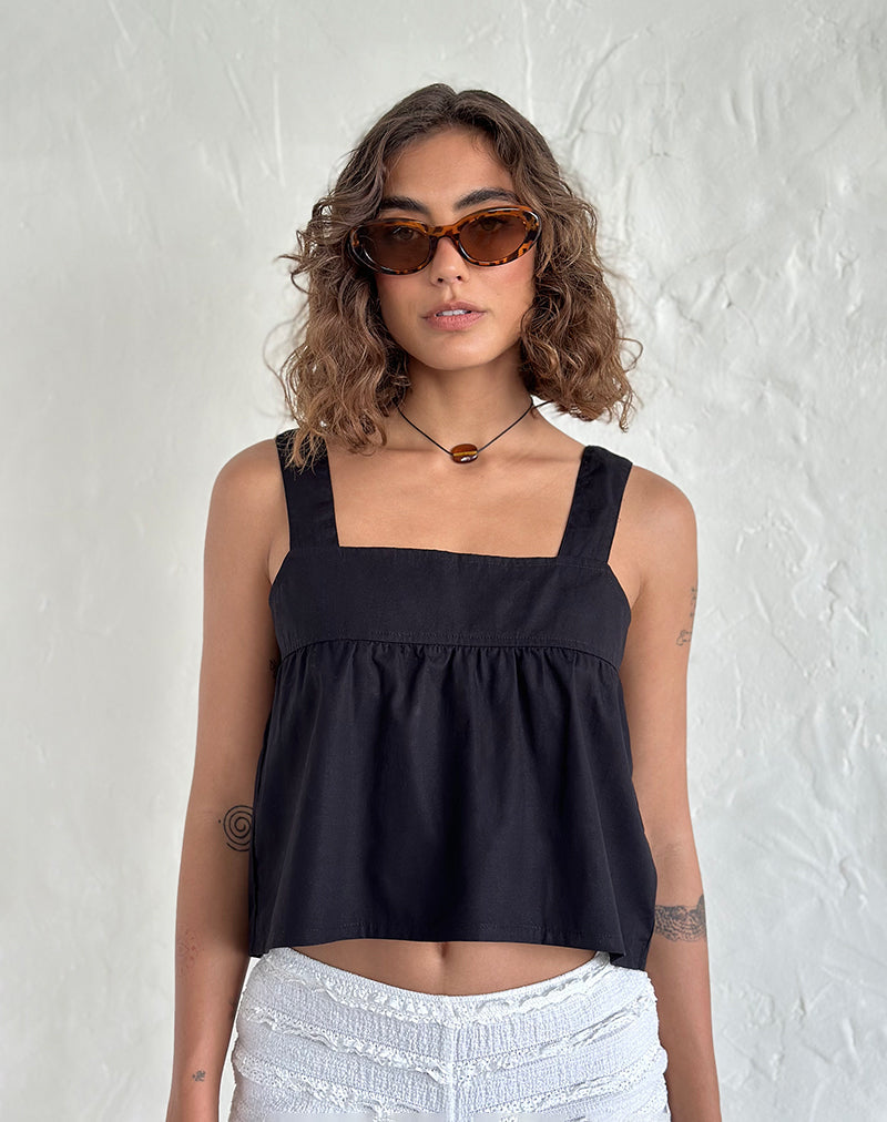 Ovale Aldabra-Sonnenbrille aus Schildpatt