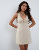 Image of Anatari Minikleid aus Leinen in Ecru