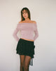Image of Andi Langärmeliges Bardot-Top in Slinky Mauve