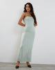Image of Annalise Bandeau Maxikleid in Mint