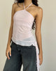 Bild von Arabella Neckholder-Top aus Mesh Pink
