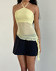 Bild von Arabella Neckholder-Top aus Mesh Lemon