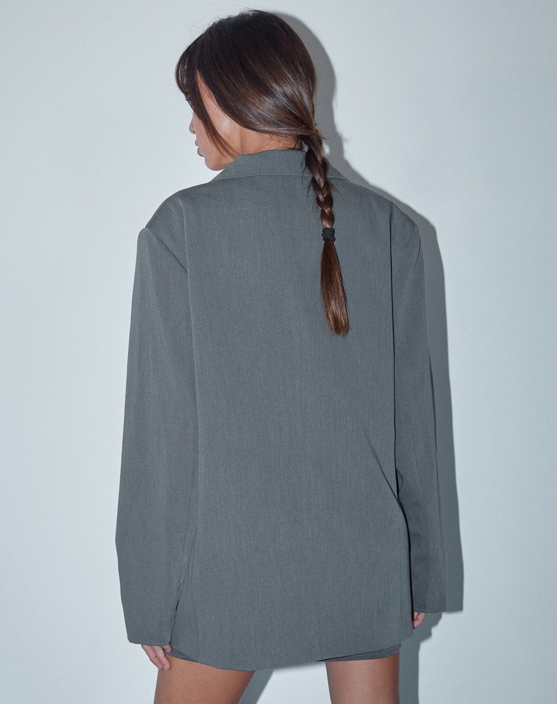 Image of Ardea Zweireihiger Blazer in Anthrazit Tailoring
