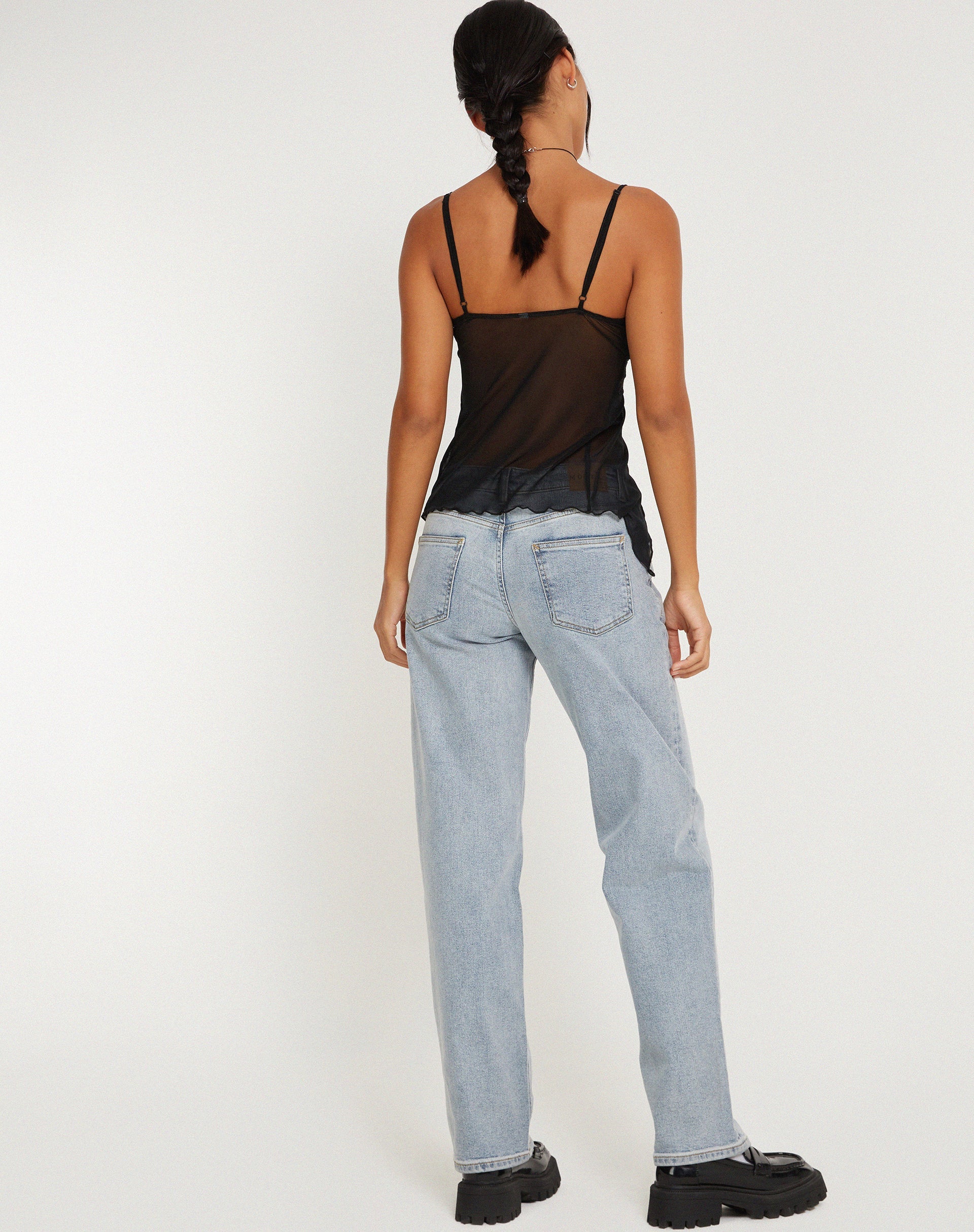 Bild von Ariela Butterfly Top in Schwarz