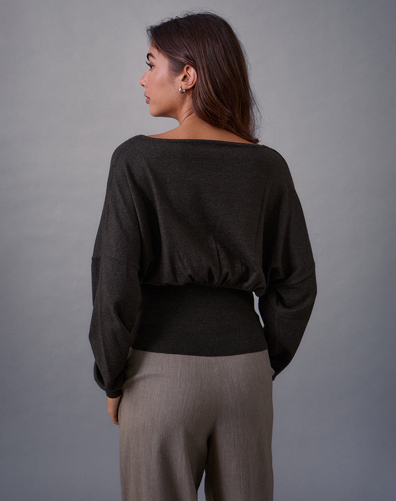 Image of Arvel Pullover aus Strick in Anthrazit