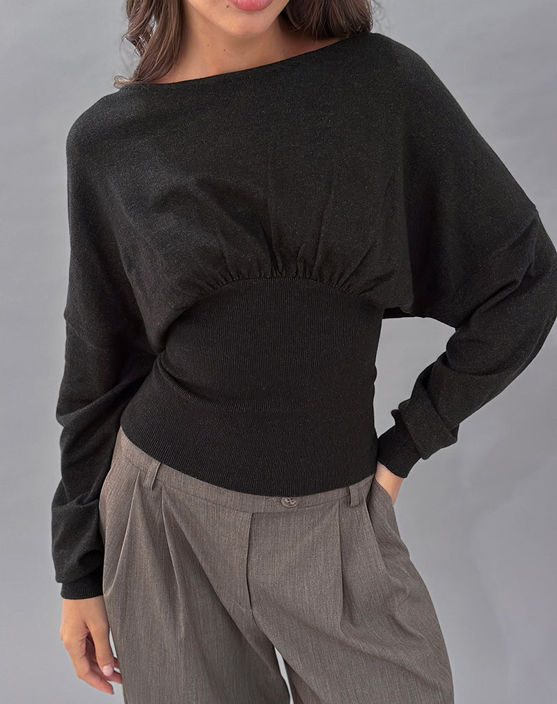 Image of Arvel Pullover aus Strick in Anthrazit
