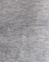 Transparentes Strickstück Grau