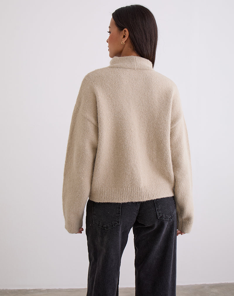 Image von Atine Pullover in Hafermehl