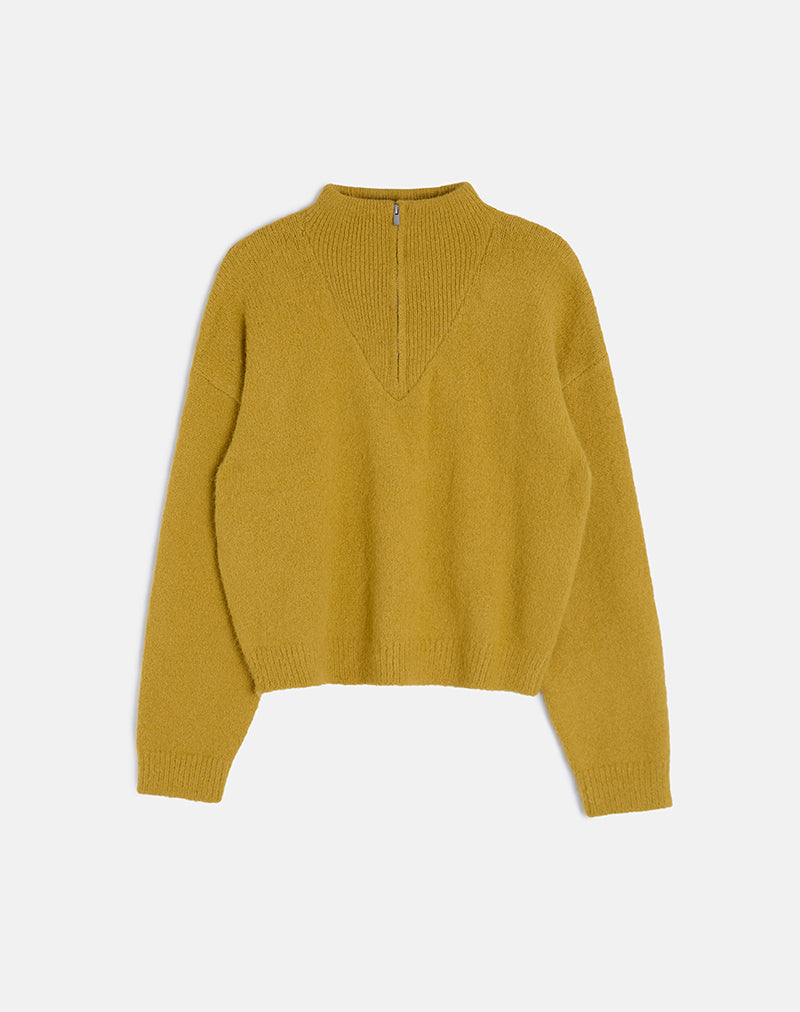 Image of Atine Pullover in Ocker-Senf