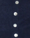 Flauschiger Strick Navy