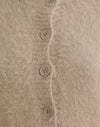 Flauschig gestricktes Beige