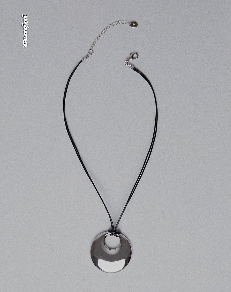 Bild von Aurora Cord Circle Halskette von Gemini Jewels