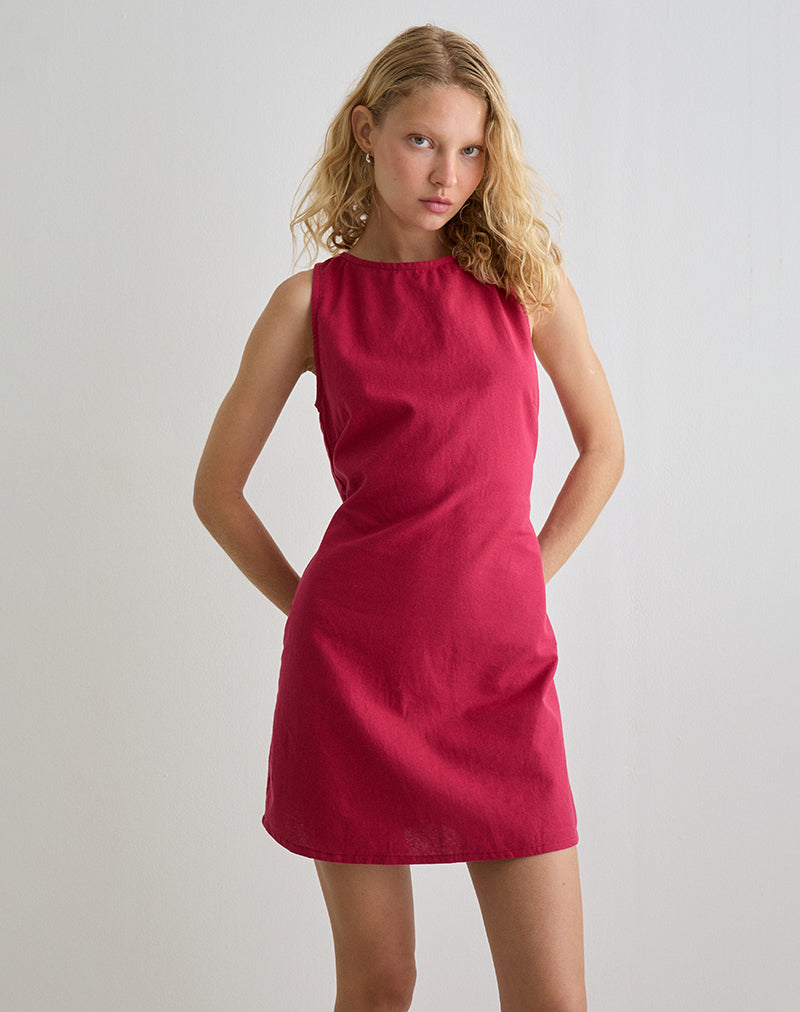 Bild von Ayana Minikleid in Adrenalinrot