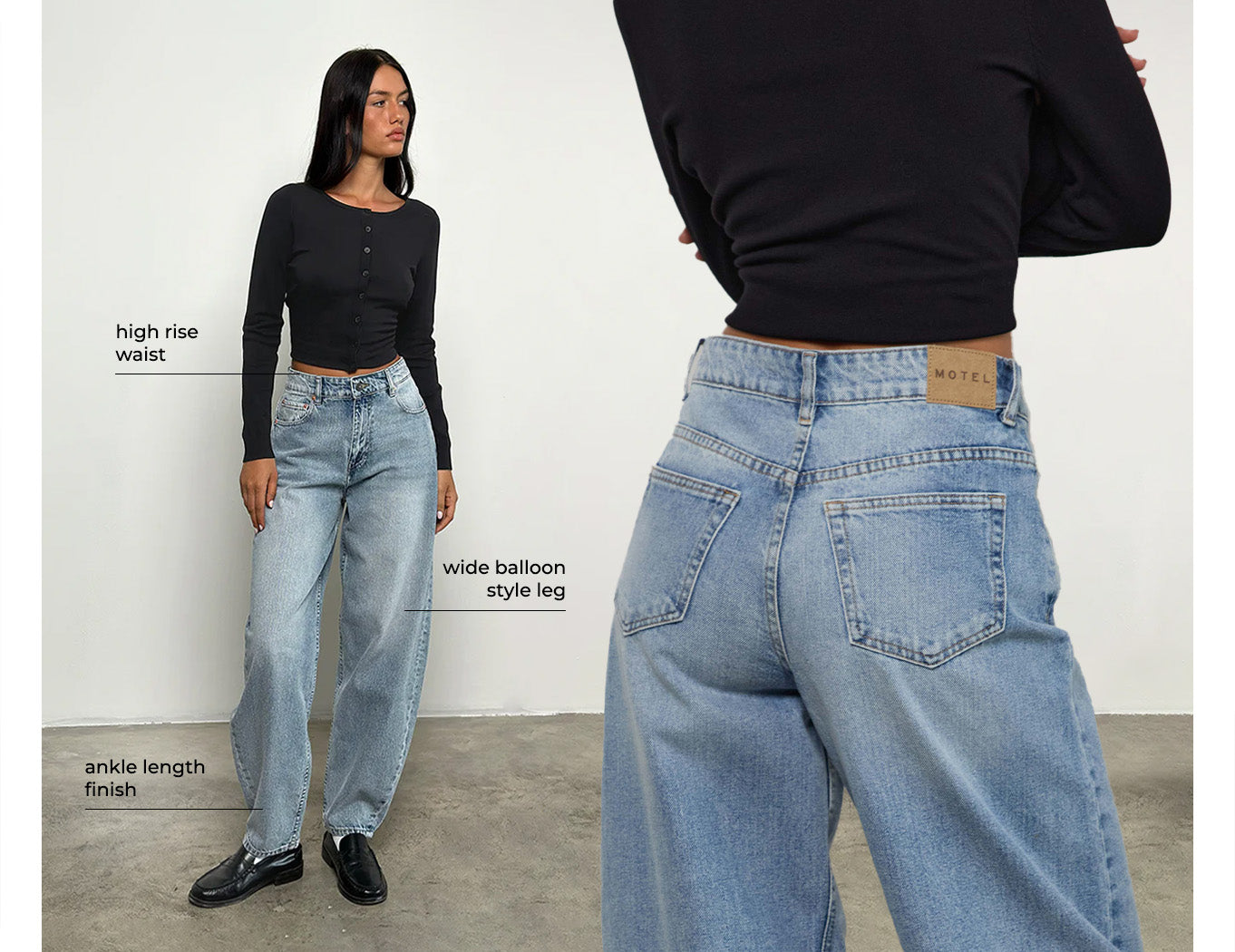 BARREL JEANS