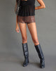 Bild von Ciana Hot Pants aus Mesh Rar Leopard