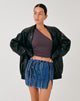Bild von MOTEL X JACQUIE Pelma Mini Rock in Farbe Bleed Blau