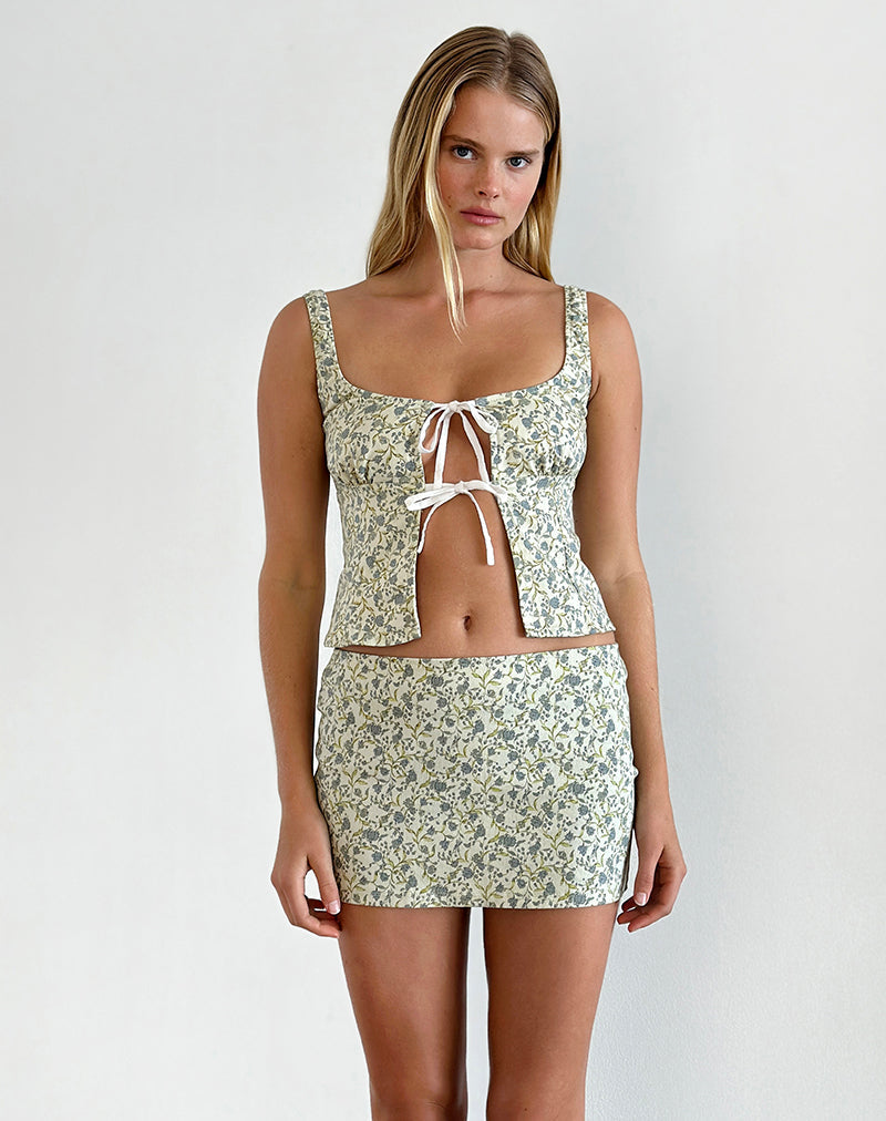 Abbildung des Bebeka Micro Rocks in Pretty Floral Light Sage