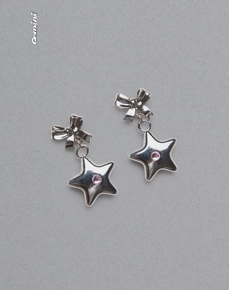 Bild von Bellatrix Ohrringe Pink Star