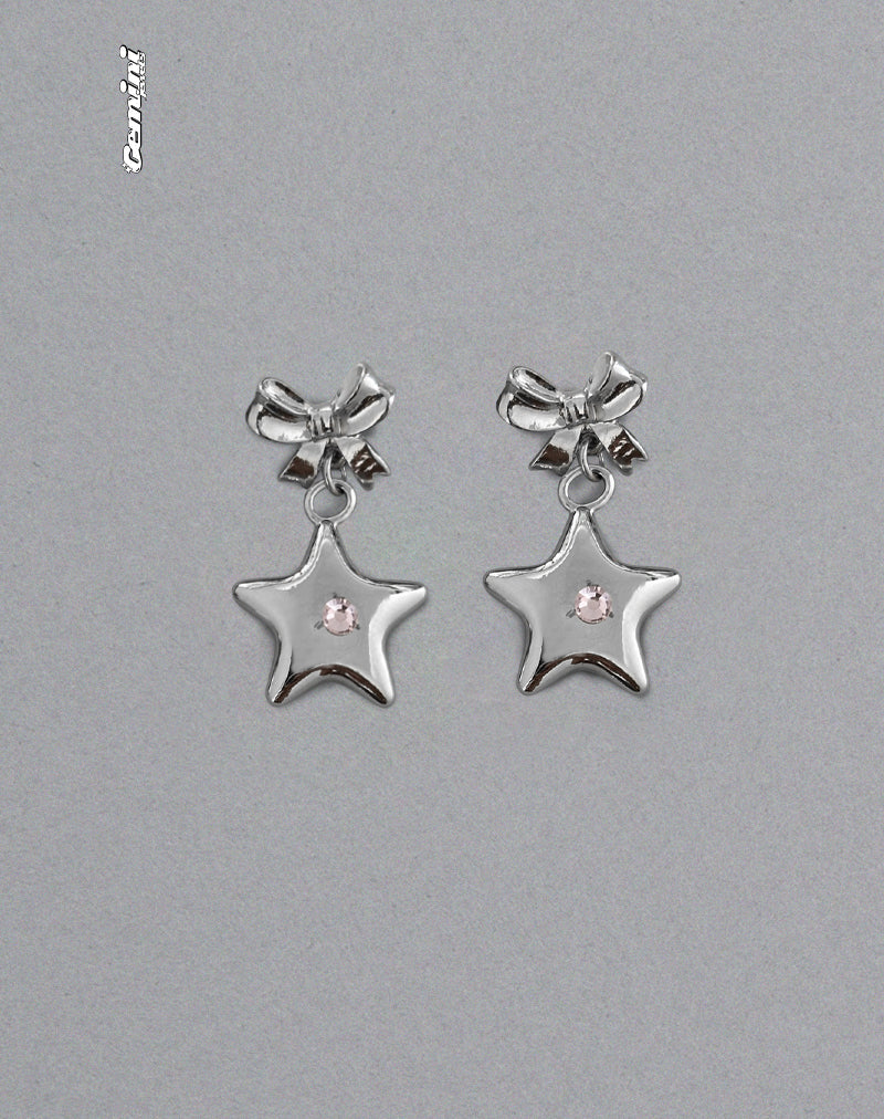 Bild von Bellatrix Ohrringe Pink Star