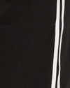 Tailoring Schwarz mit weißem Streifen