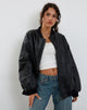 Image of Benta Jacke aus PU Schwarz