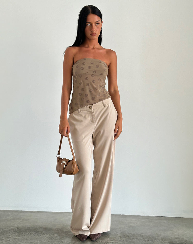 Image of Bistara Top in Daisy Flock Hellbraun