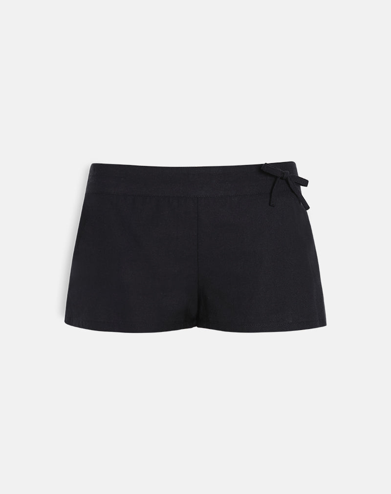 Bild von Blazy Tie Shorts in Schwarz