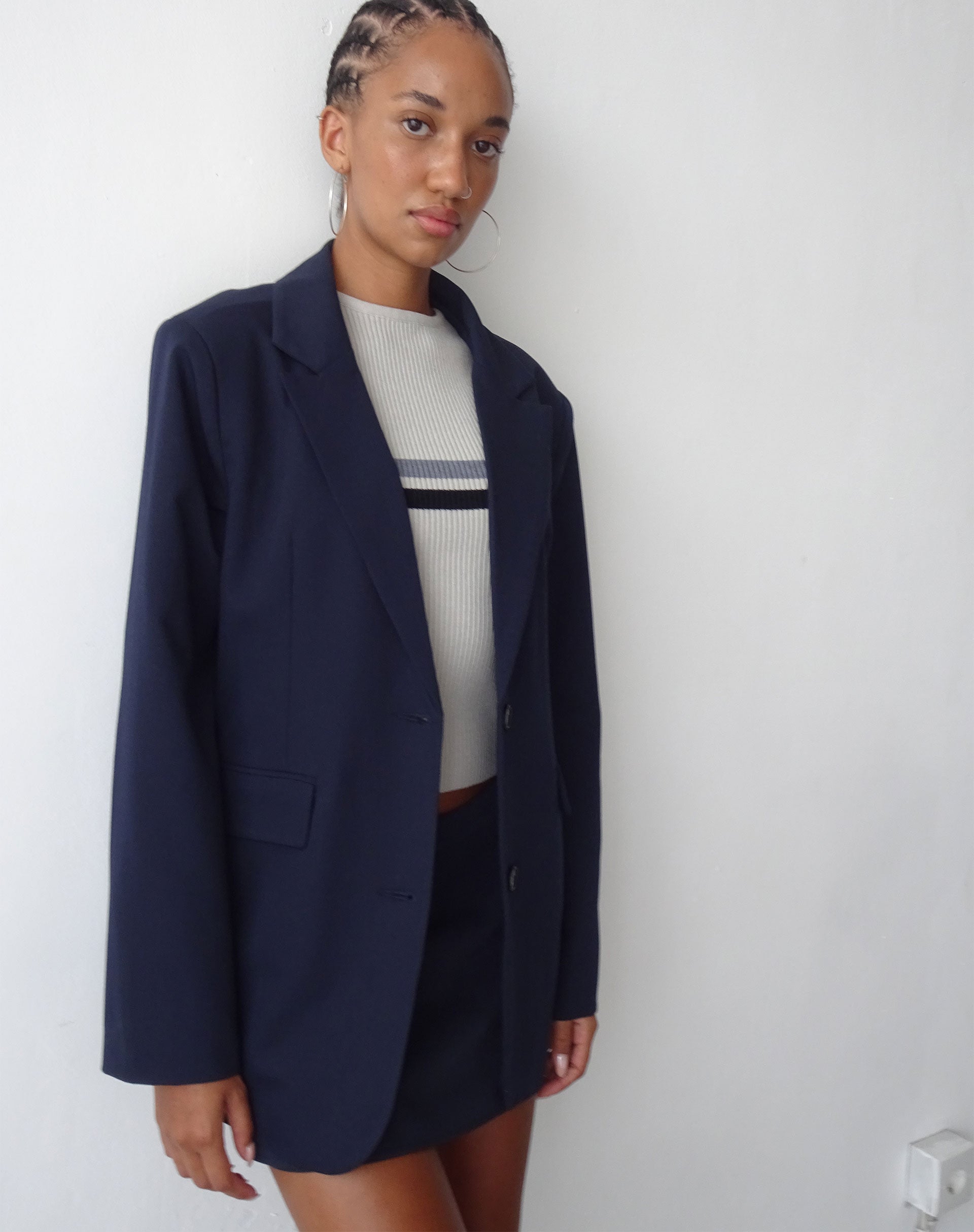 Abbildung des Maiwa Blazers in Tailoring Navy