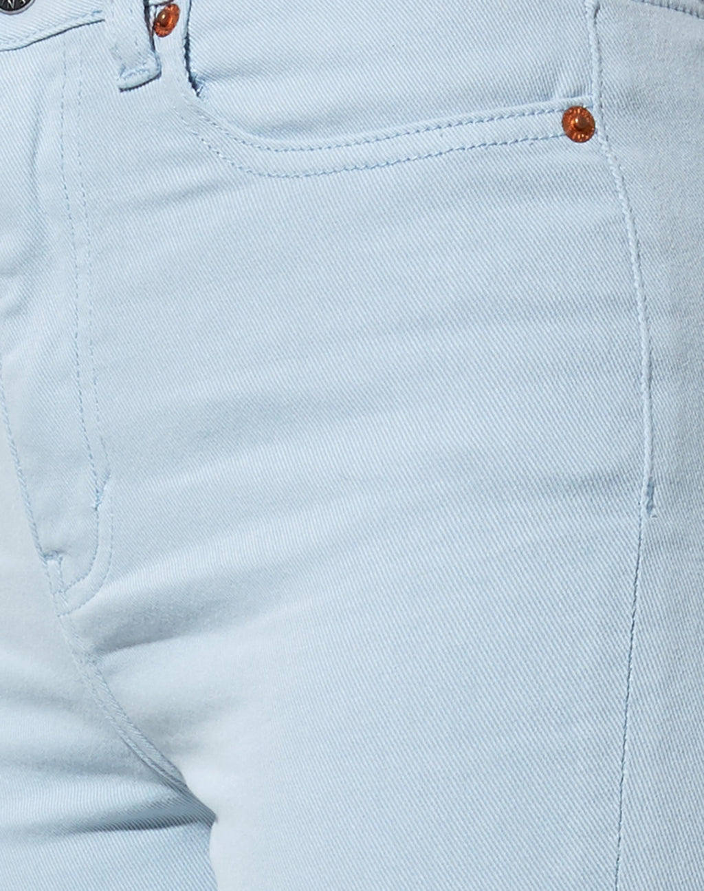 Bootleg Jeans in Himmelblau