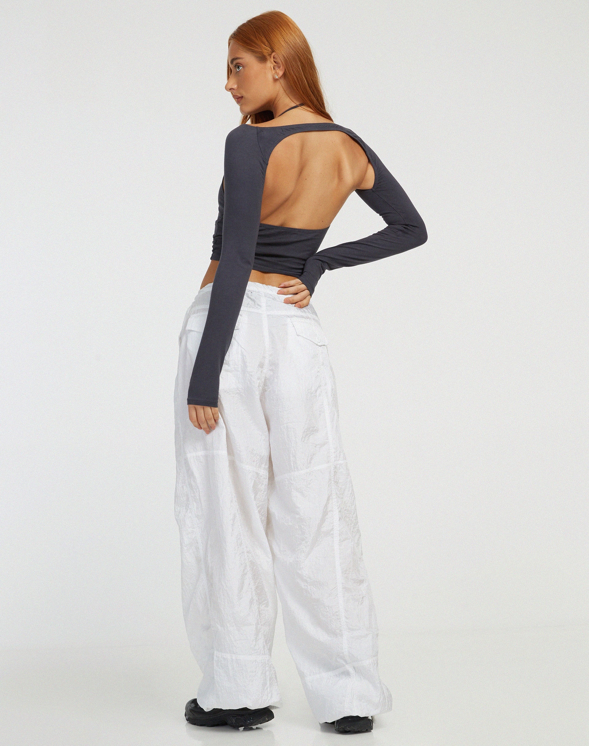 Bild von Brandy Crop Top in Ocean Storm