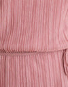 Chiffon Plissee Rosa