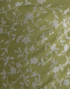 Hübsches Blütenblatt Flock Olive