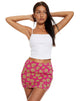 Bild von MOTEL X BARBARA Ima Mini Rock in 90's Beachy Floral Hot Pink