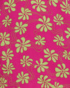  90er Jahre Beachy Floral Hot Pink