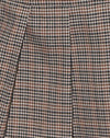 Micro Check Braun