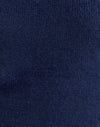 Flauschiger Strick Navy