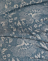 Blau Ornate Print Lycra