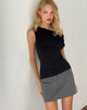 Bild von Calypso Asymmetrisches Top in Slinky Schwarz