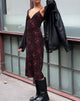 Bild von Camelia Maxikleid in Rose Cluster Velvet