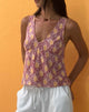 Bild von Cantika Top in Bohemian Batik Maroon Peach