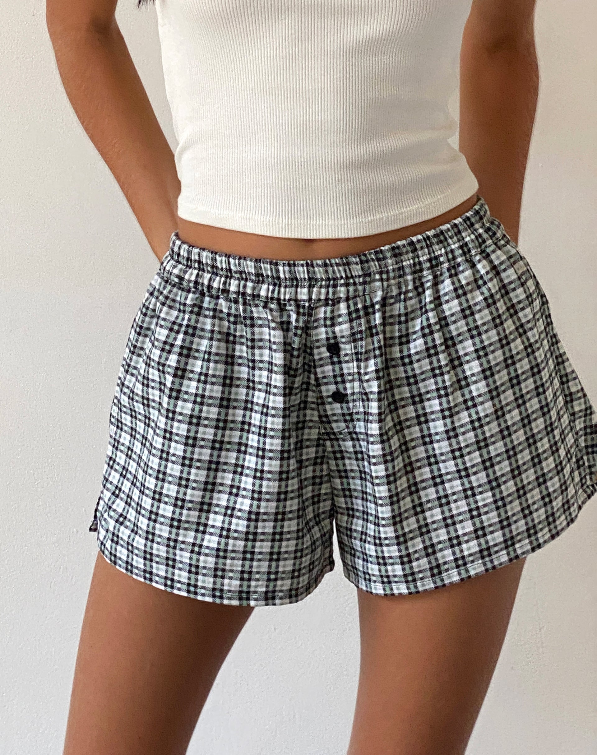 Image von Laboxe Brief Shorts in Brandy Check