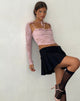 Bild von Carlina Cami und Shrug Set in Spitze Rosa